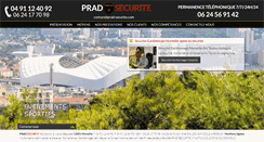 Desktop Screenshot of prad-securite.com