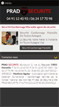 Mobile Screenshot of prad-securite.com